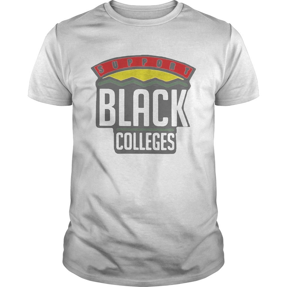 Support Black College Shirt